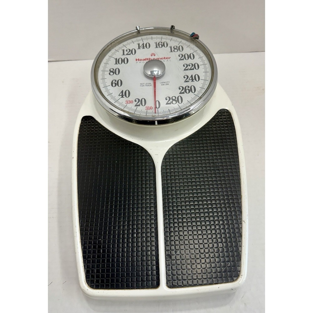 Vintage Health O Meter Big Foot Scale 330lb Capacity Professional